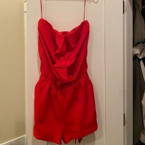 Red Express Romper